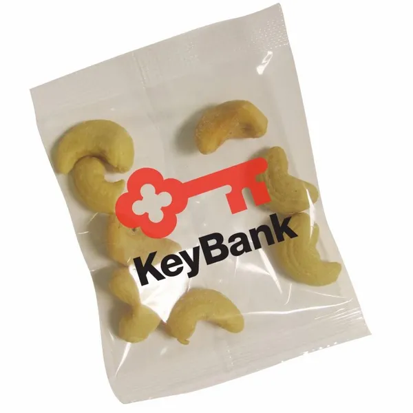 1/2oz. Snack Packs - Jumbo Salted Cashews - Custom Hats Now