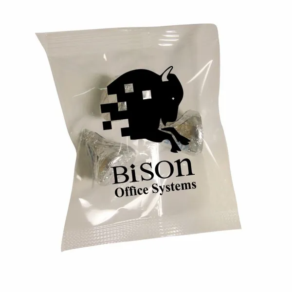 1/2oz. Snack Packs - Hershey's Chocolate Kisses - Custom Hats Now