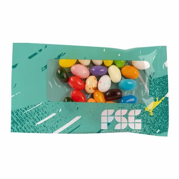 1oz. Full Color DigiBag™ with Gourmet Jelly Beans - Custom Hats Now