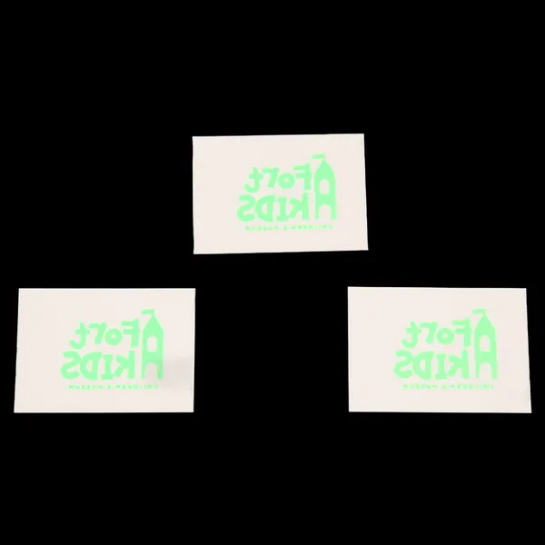 Custom Glow Green Tattoos - Custom Hats Now