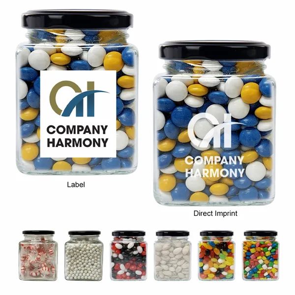 10 Oz. Glass Container - Custom Hats Now