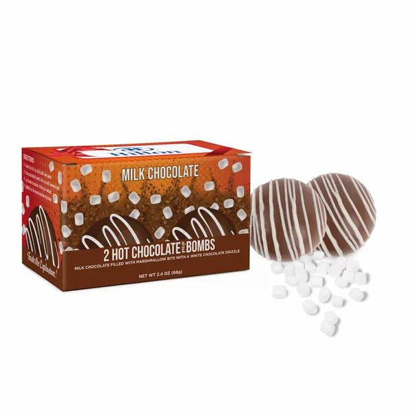 Set of Hot Chocolate Bombs in Full Color Gift Box - Custom Hats Now