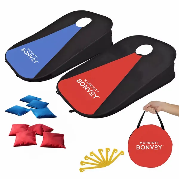 Foldable Cornhole Board Set