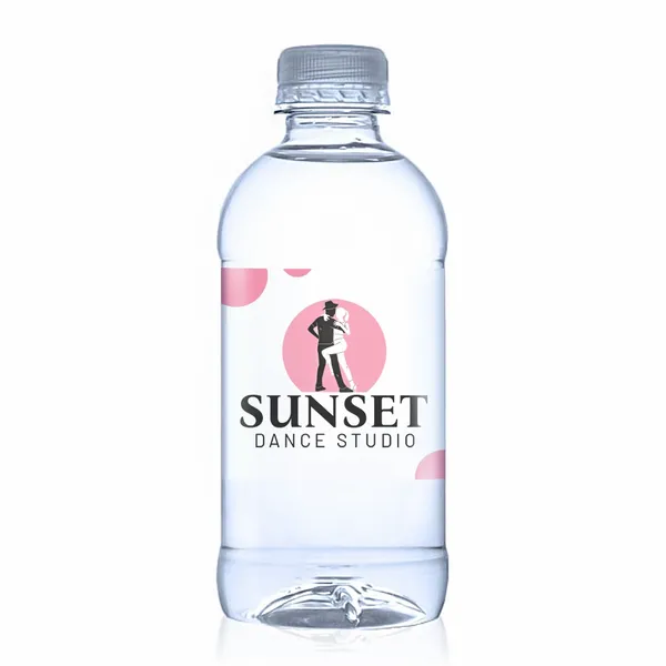 12 oz Bottled Water - Custom Hats Now