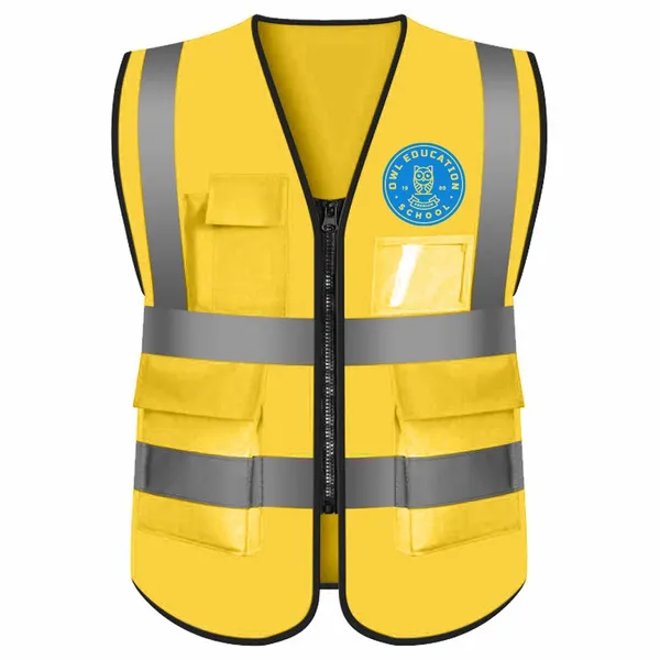 Multi-Pocket Professional Safety Vests - Custom Hats Now