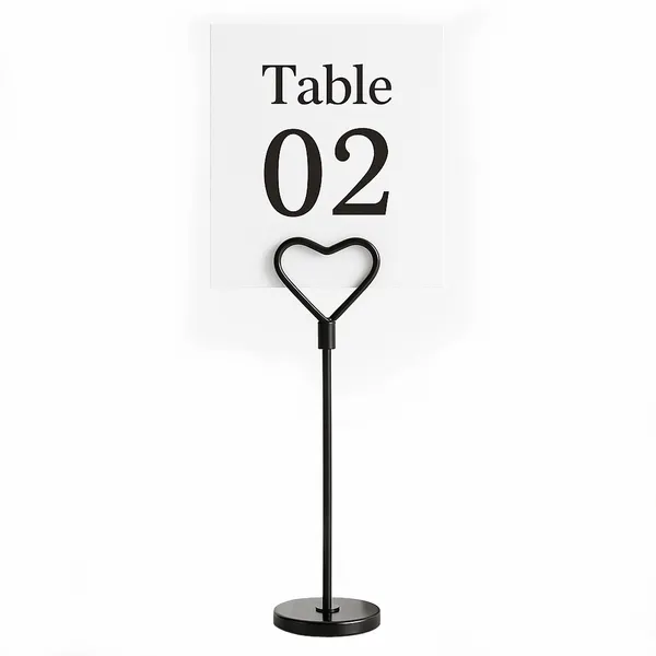 Metal Card Stand - Custom Hats Now