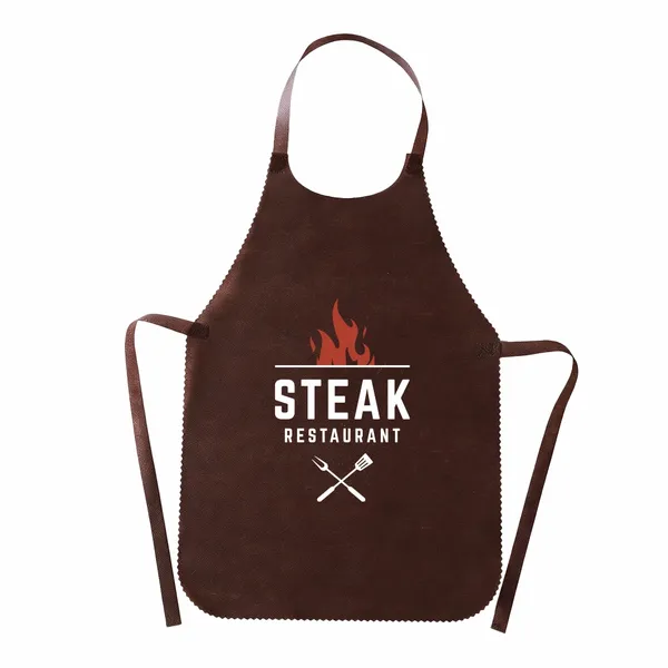 Safe-Serve Disposable Shield Aprons - Custom Hats Now