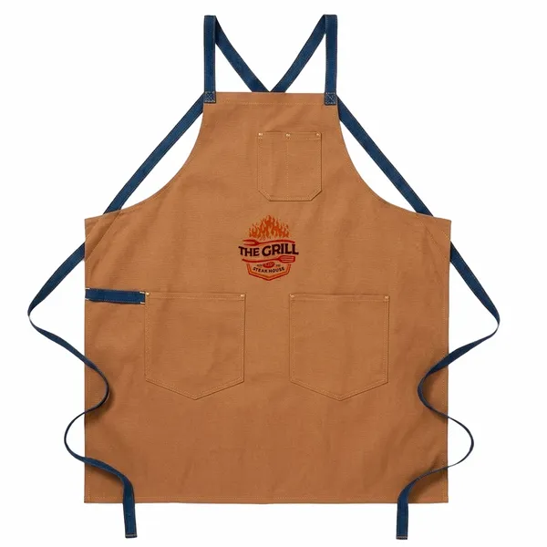 Artisan Heavy Duty Denim Aprons - Custom Hats Now