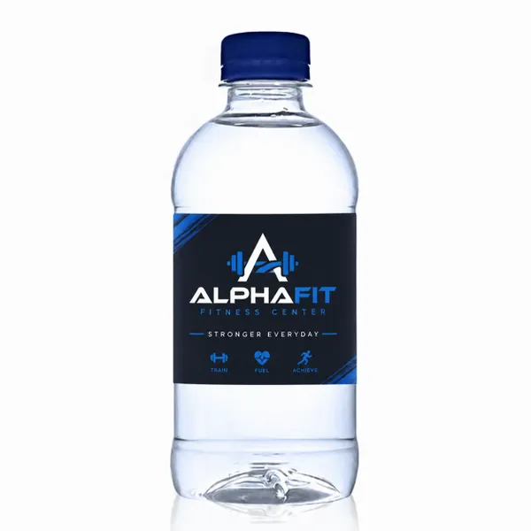 12 oz Bottled Water - Custom Hats Now
