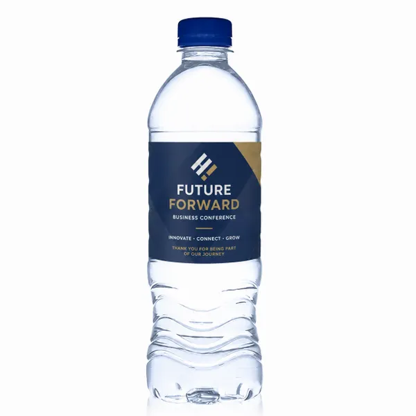 16.9 oz Standard Custom Label Water Bottles - Custom Hats Now