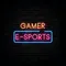 Gamer E-Sport Neon Sign - Custom Hats Now