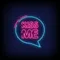 Kiss Me Neon Sign - Custom Hats Now