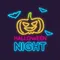Pumpkin Halloween Night Neon Sign - Custom Hats Now