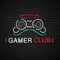 Gamer Club Neon Sign - Custom Hats Now