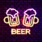 Beer Bar Neon Sign - Custom Hats Now
