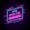 Open For Business Neon Sign - Custom Hats Now