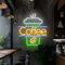 Coffee Neon Sign - Custom Hats Now