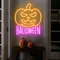 Halloween Neon Sign - Custom Hats Now