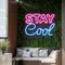 Stay Cool Neon Sign - Custom Hats Now