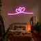 Infinity Heart Pink Neon Sign - Custom Hats Now