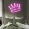 Majestic Pink Crown Neon Sign - Custom Hats Now