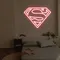 Superman Neon Sign - Custom Hats Now