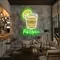 Pub Open Sip Glass Neon Sign - Custom Hats Now