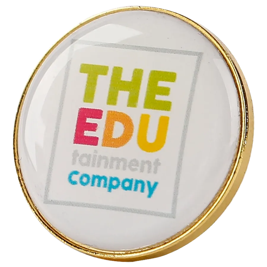 Epoxy Lapel Pin - Custom Hats Now