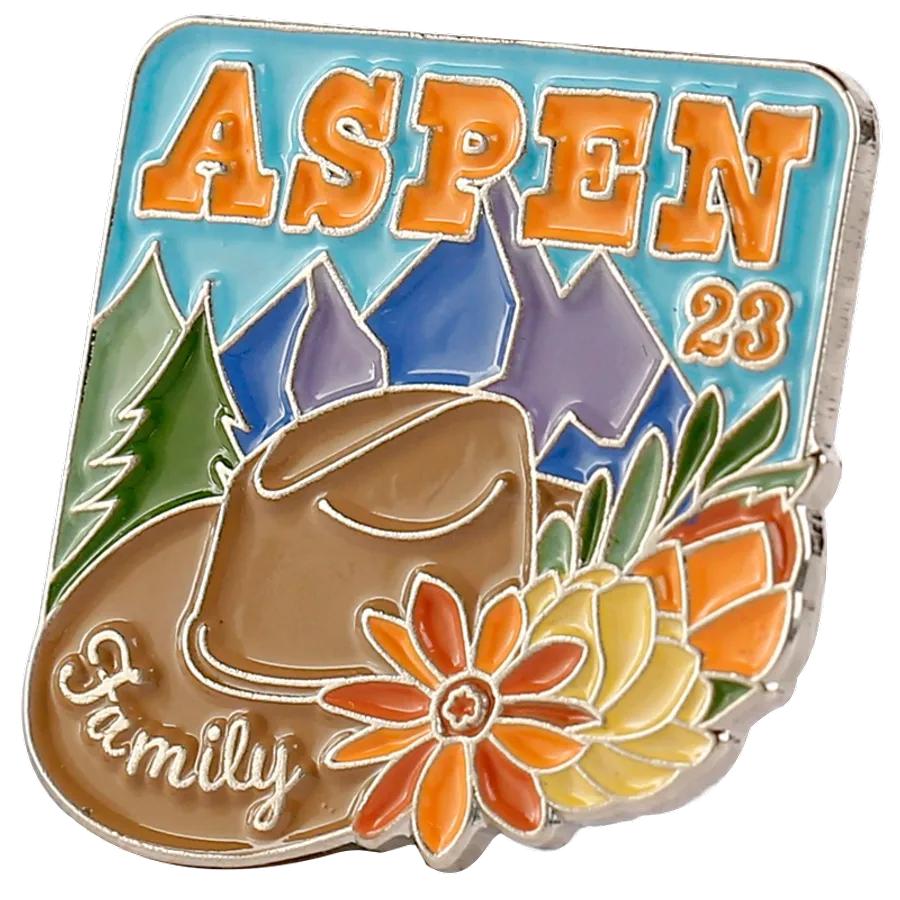 Soft Enamel Pin - Custom Hats Now