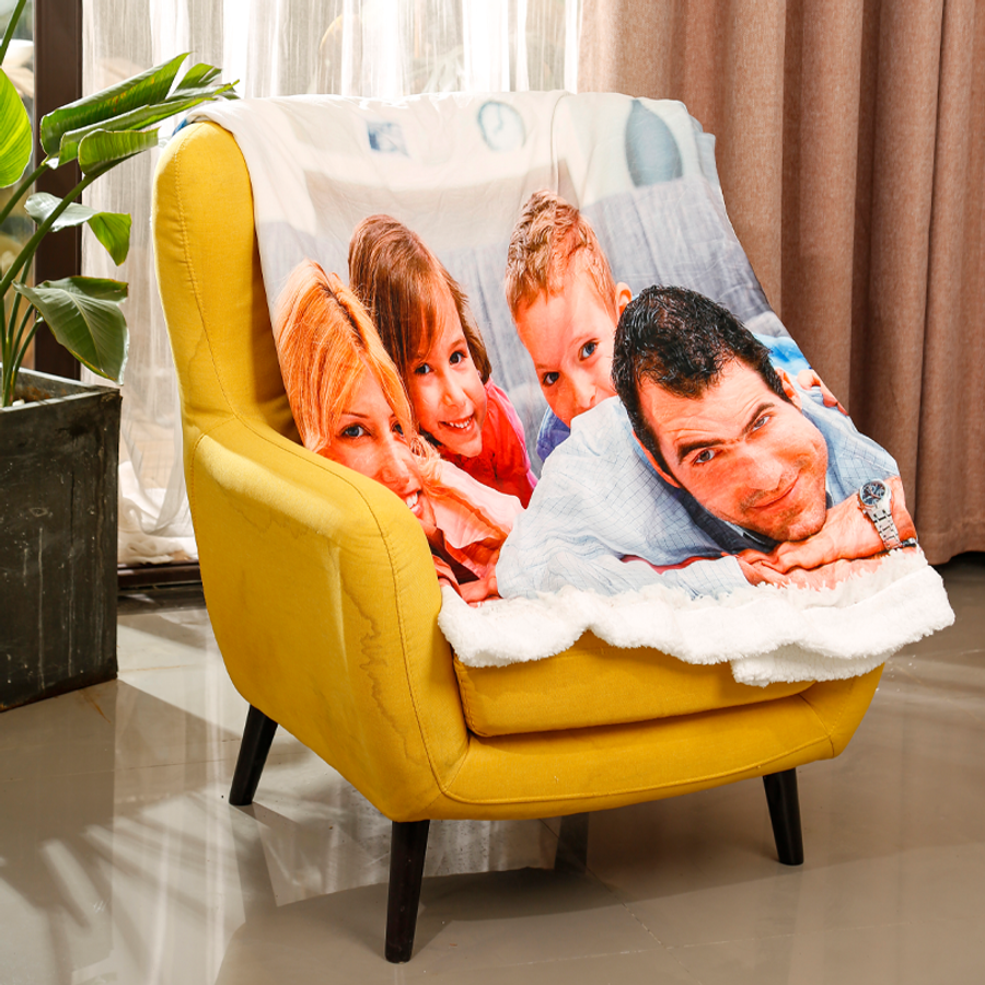 Sherpa Blanket - Custom Hats Now