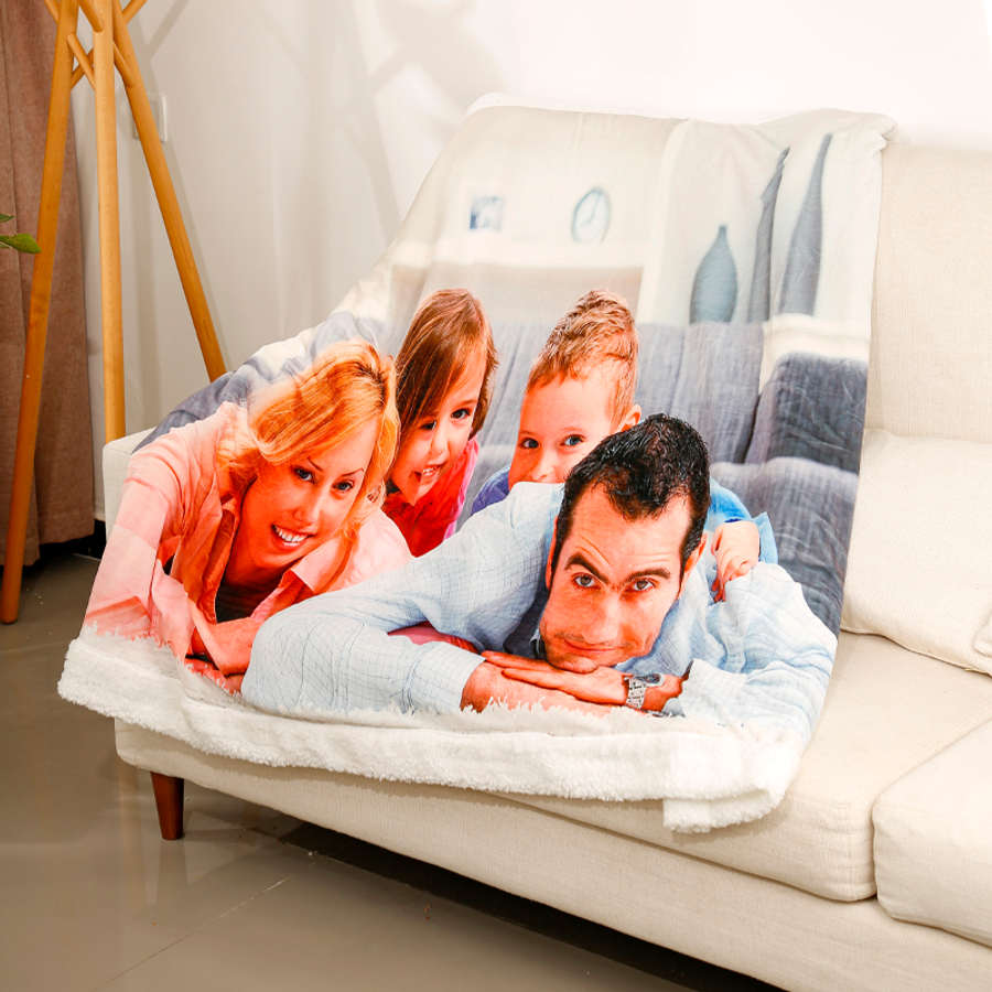 Sherpa Blanket - Custom Hats Now