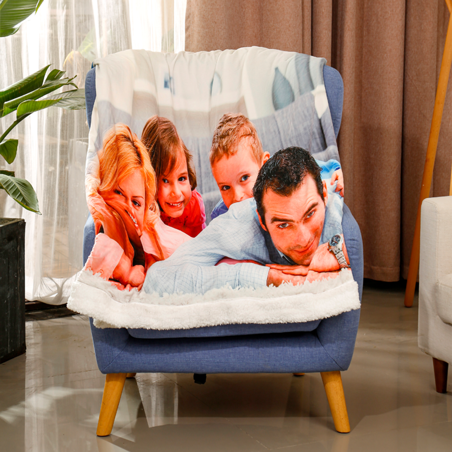 Sherpa Blanket - Custom Hats Now