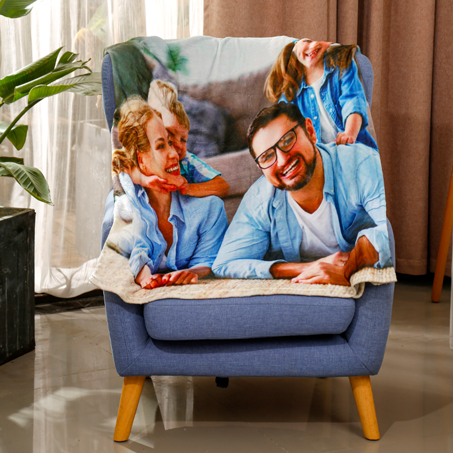 Plush Fleece Blanket - Custom Hats Now