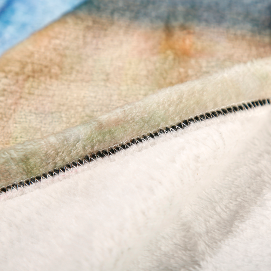 Plush Fleece Blanket - Custom Hats Now