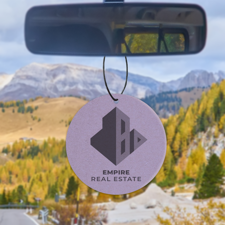 Eco Kraft Paper Air Freshener - Custom Hats Now