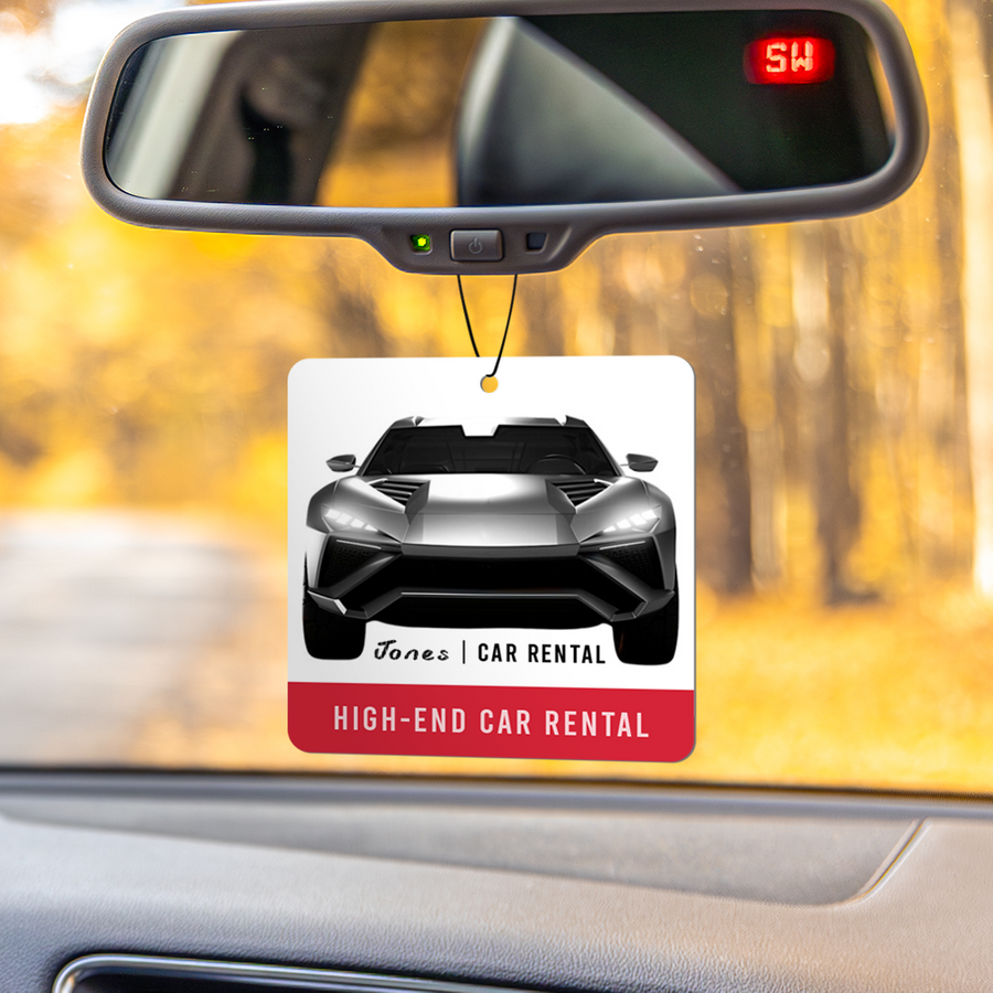 Customized Car Air Freshener - Custom Hats Now