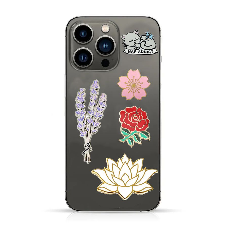 Phone Metal Badge Stickers - Custom Hats Now