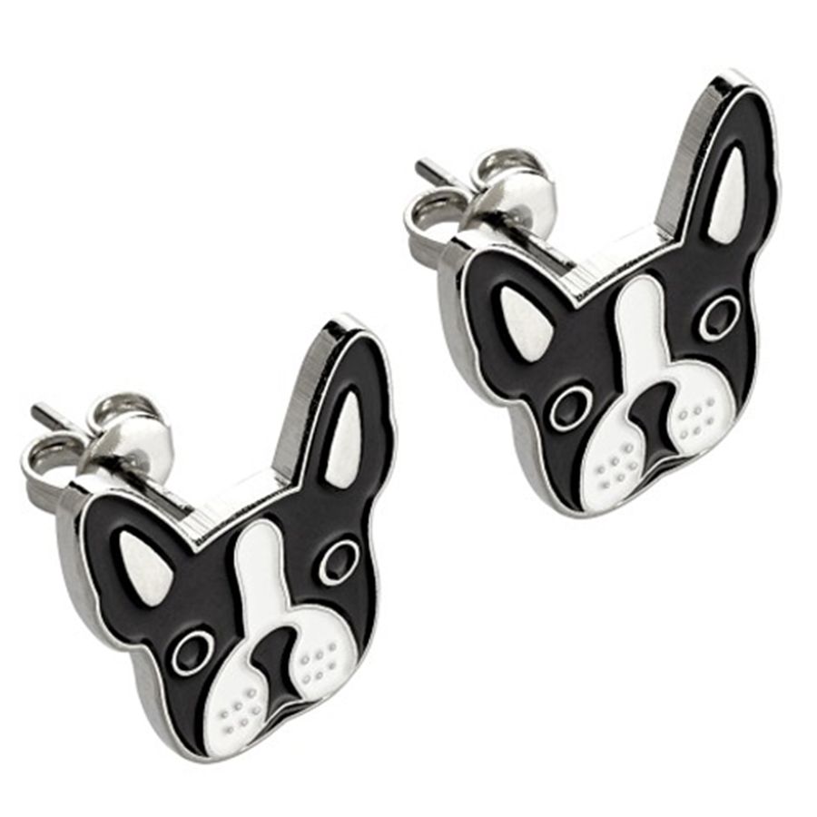 Soft Enamel Metal Earrings - Custom Hats Now