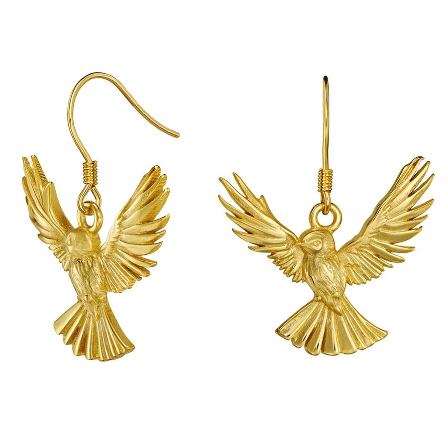 3D Metal Earrings - Custom Hats Now