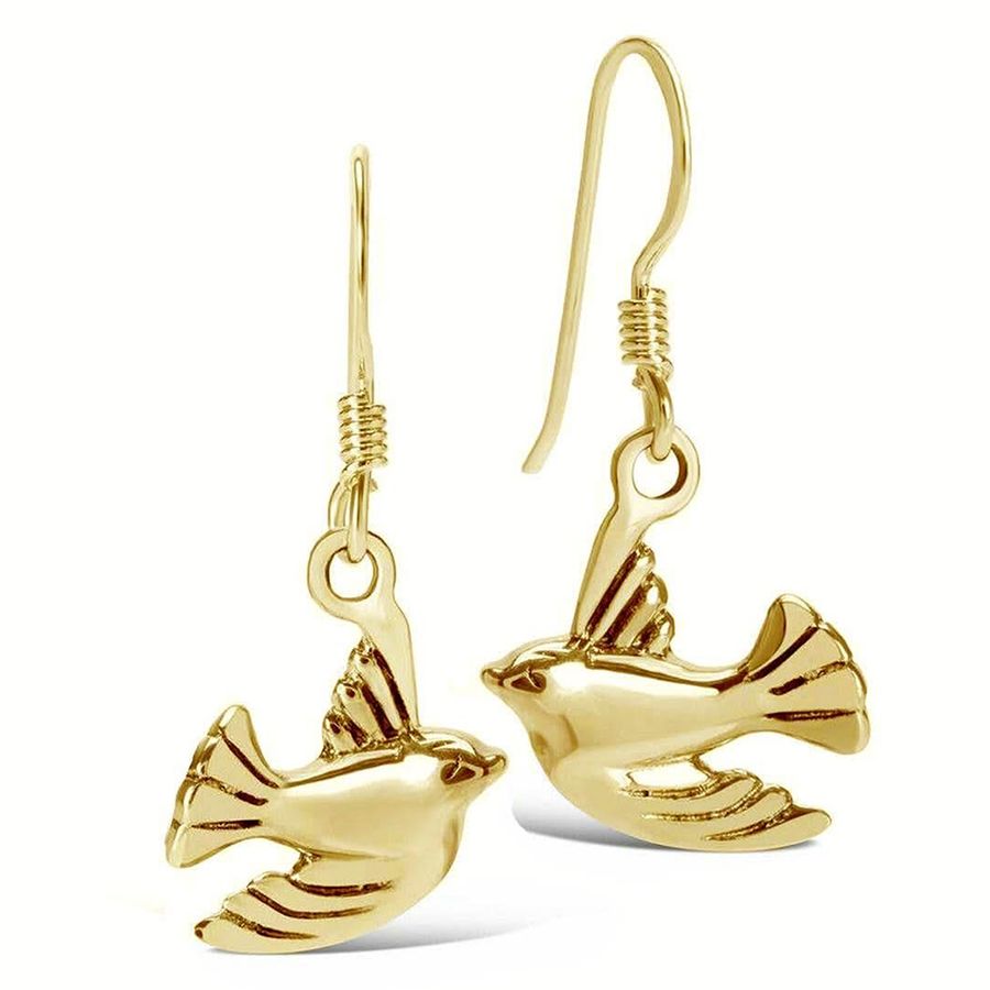 3D Metal Earrings - Custom Hats Now