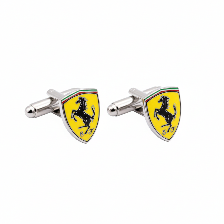 Hard Enamel Cufflinks - Custom Hats Now