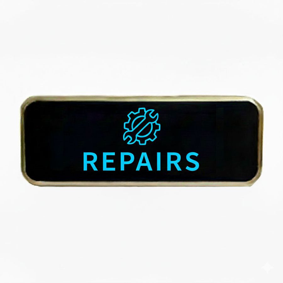 LED Name Badges - Custom Hats Now