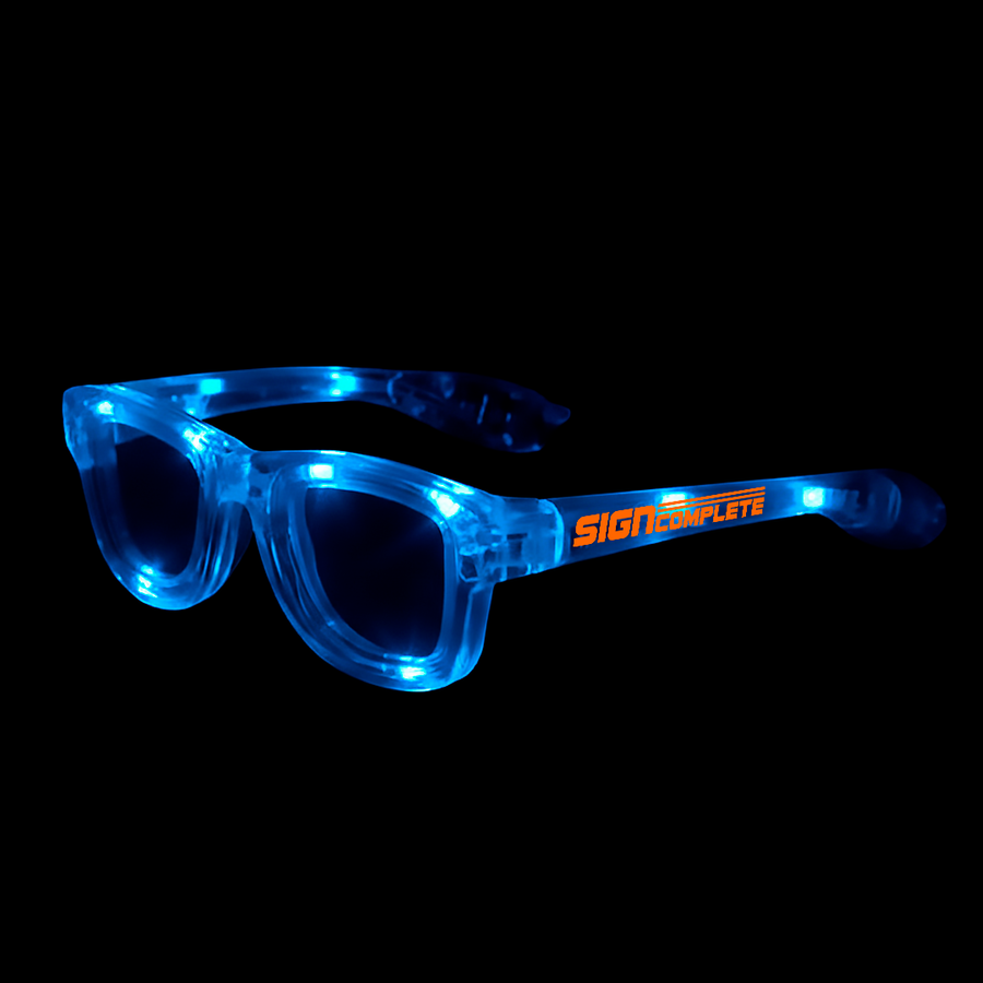 Multicolor Light Up Glasses - Custom Hats Now