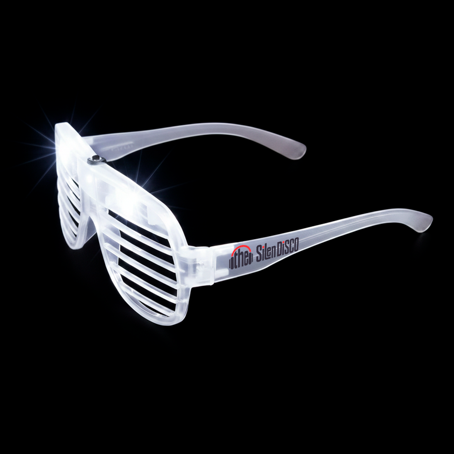 Light-Up LED Slotted Glasses - Custom Hats Now