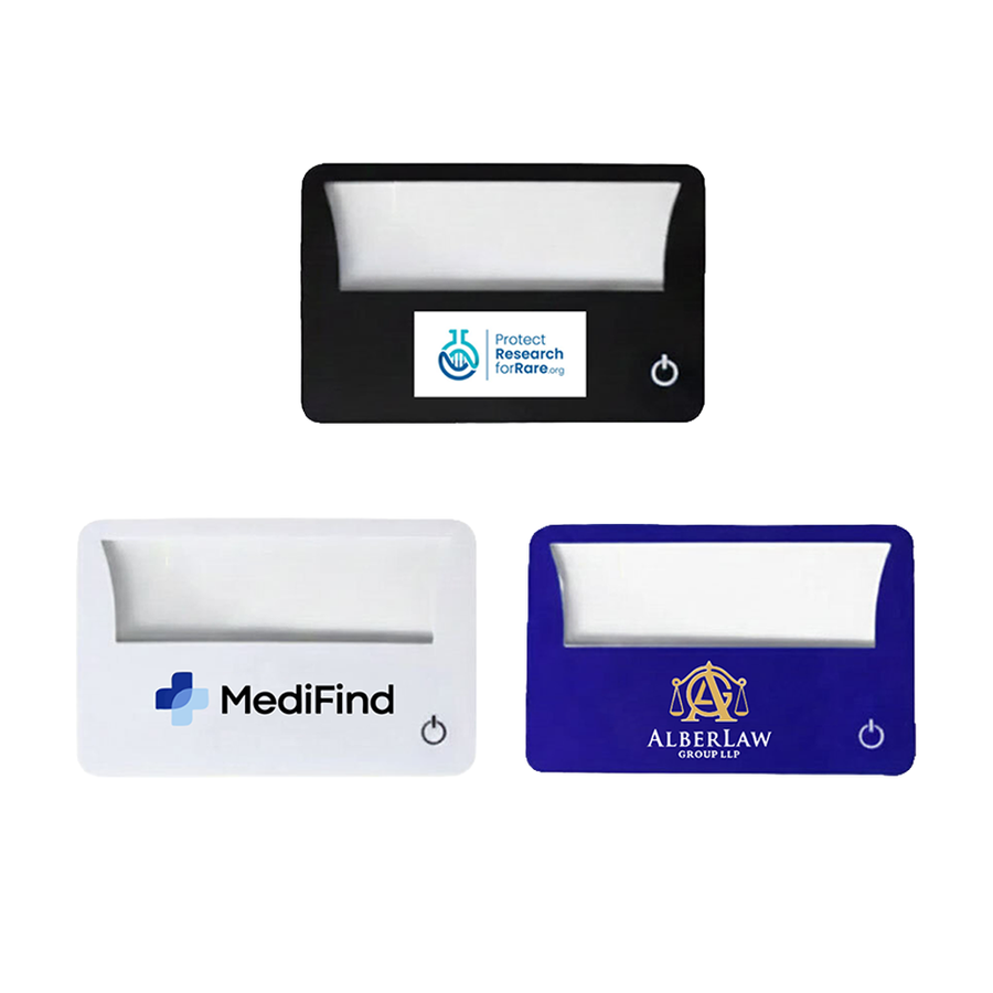 Card Shaped Magnifiers - Custom Hats Now
