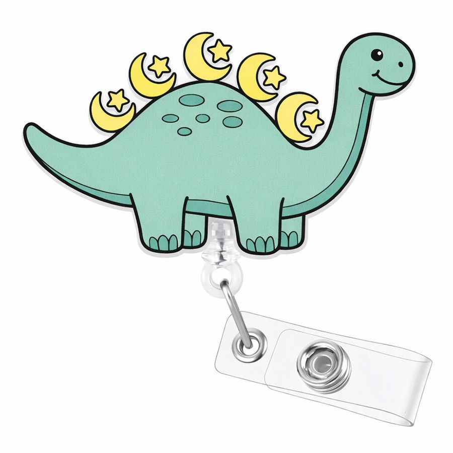 Custom Shape Acrylic Badge Reel - Custom Hats Now
