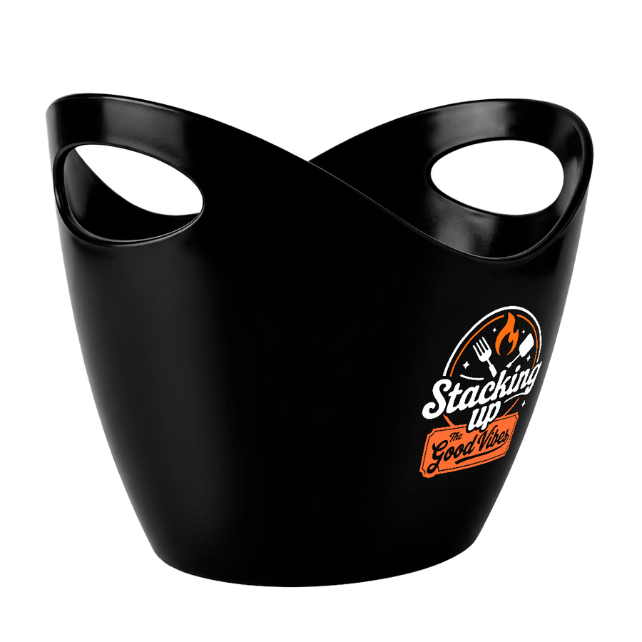 Curved Dual-Handle Drink Buckets - Custom Hats Now