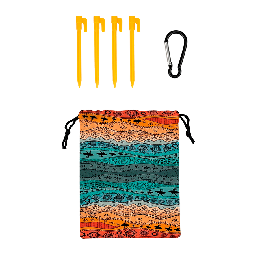 Windproof Beach Mats - Custom Hats Now