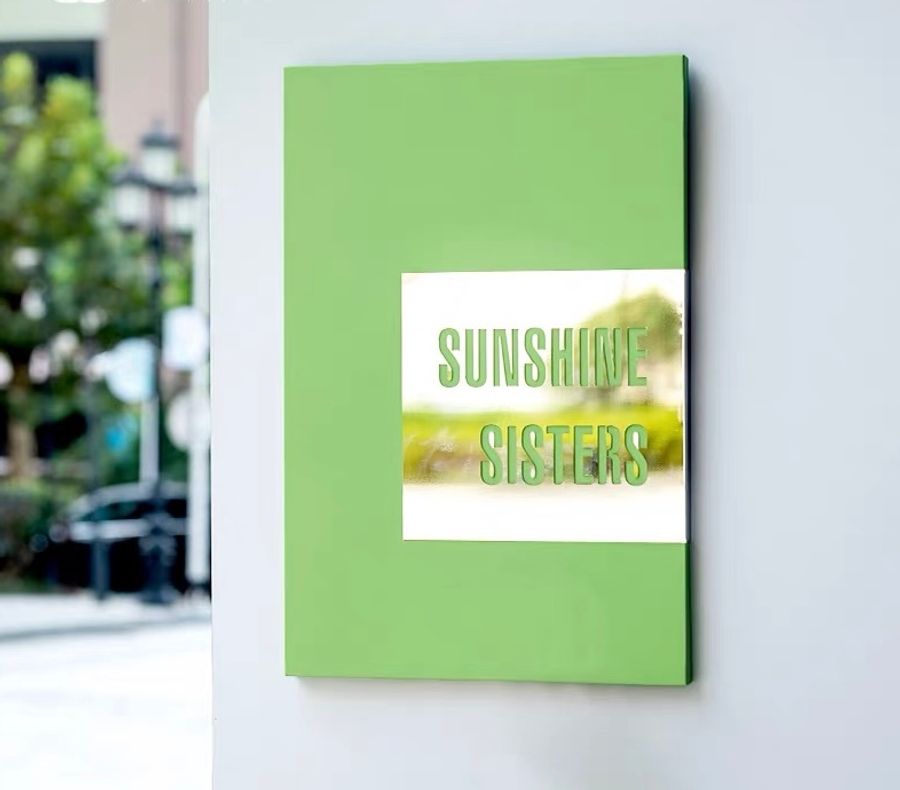 Contemporary Color Metal Plaque - Custom Hats Now