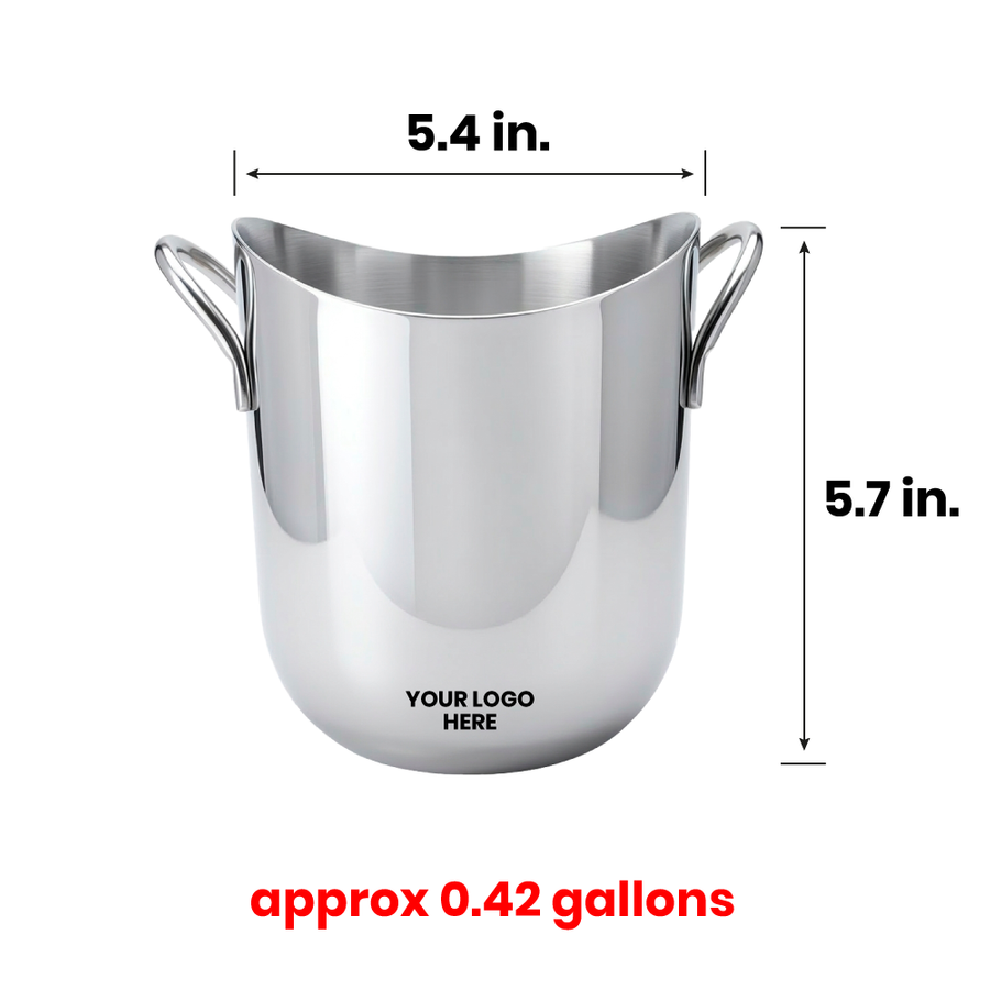 Stainless Steel Party Buckets - Custom Hats Now